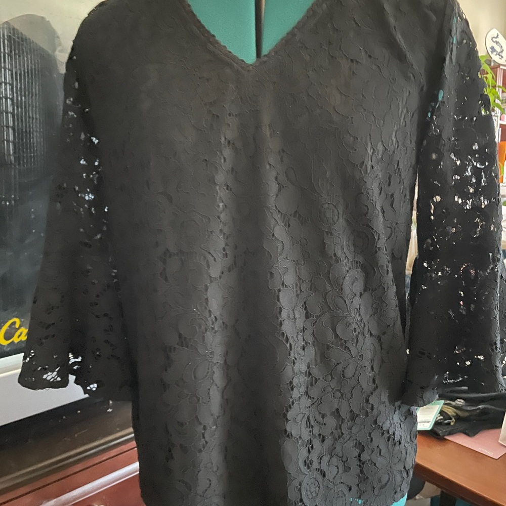 Loft Lacey blouse